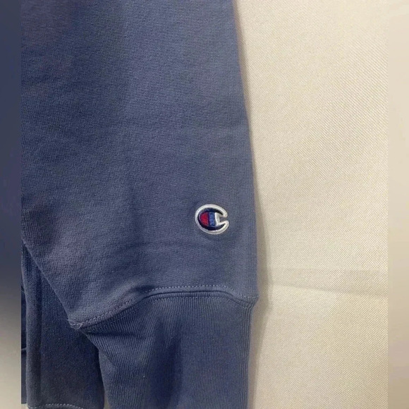 Champion Seven Seas Blue Women's Plus Size Hoodie Sweater Plus size 1X New - Picture 4 of 10